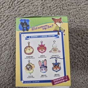 ZooTopia Fox Character Keychain Collection